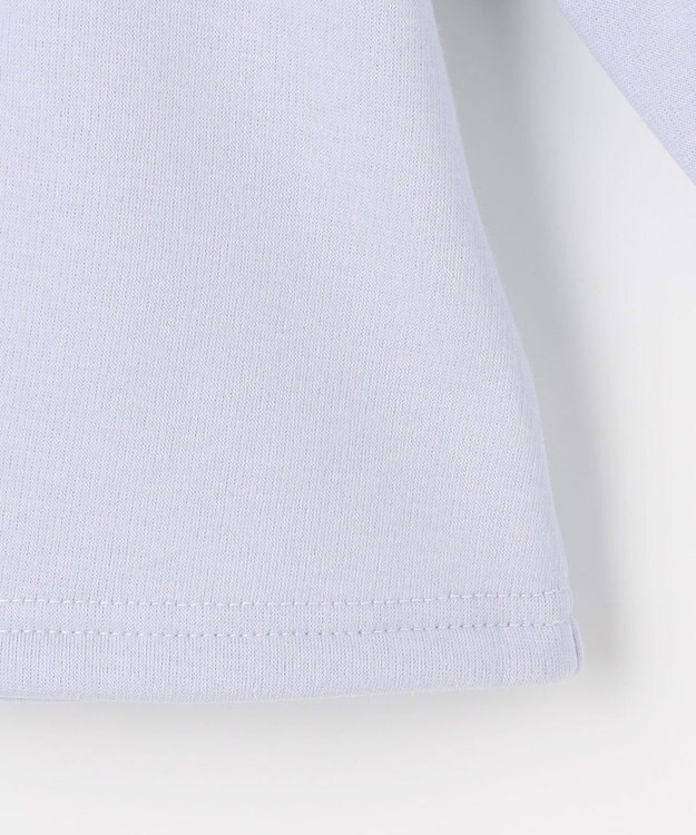 ANY KIDS ドレスモチーフ 裏シャギー トレーナー サックスブルー