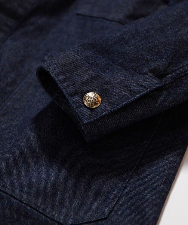 LENO COVERALL JACKET [UNISEX] カバーオールジャケット INDIGO