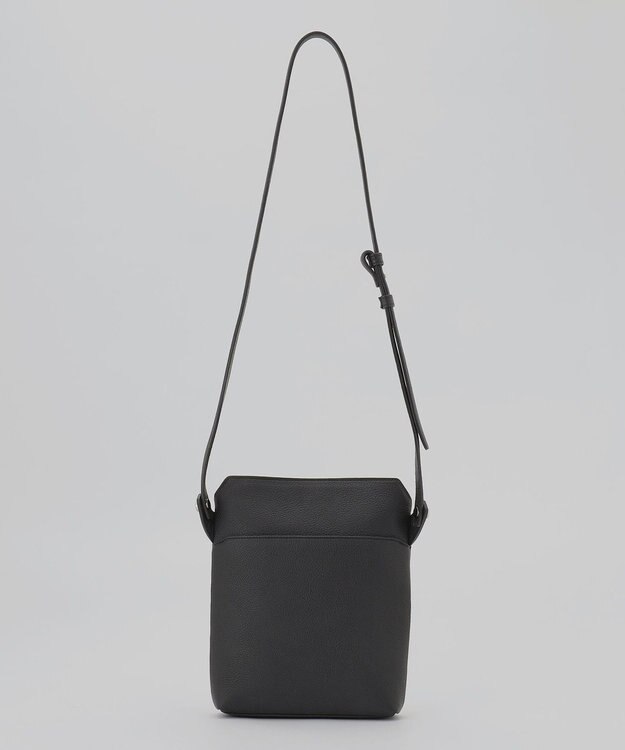 GOTAIRIKU 【ETIAM】シュリンク 縦型ショルダーバッグ《Grace》 ブラック系