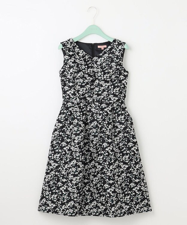 TOCCA 【洗える】PONPON MUM ドレス ブラック系