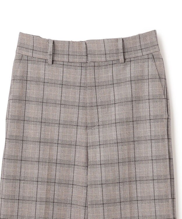 UNFILO beauty warm ワイドパンツ グレンチェック