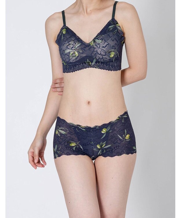 WACOAL ショーツ 【GOCOCi ゴコチ】 CGG297とペア 肌あたりのやさしいレース アウターにひびきにくい はきこみ丈あさめ レディース PGG197 /ワコール コン