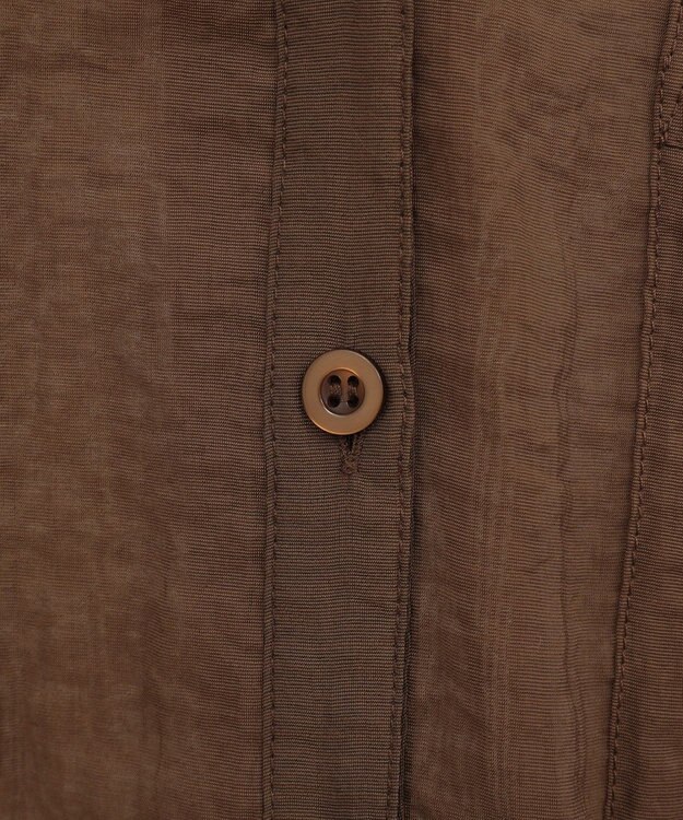 CRAFT STANDARD BOUTIQUE シアーシャツ Brown