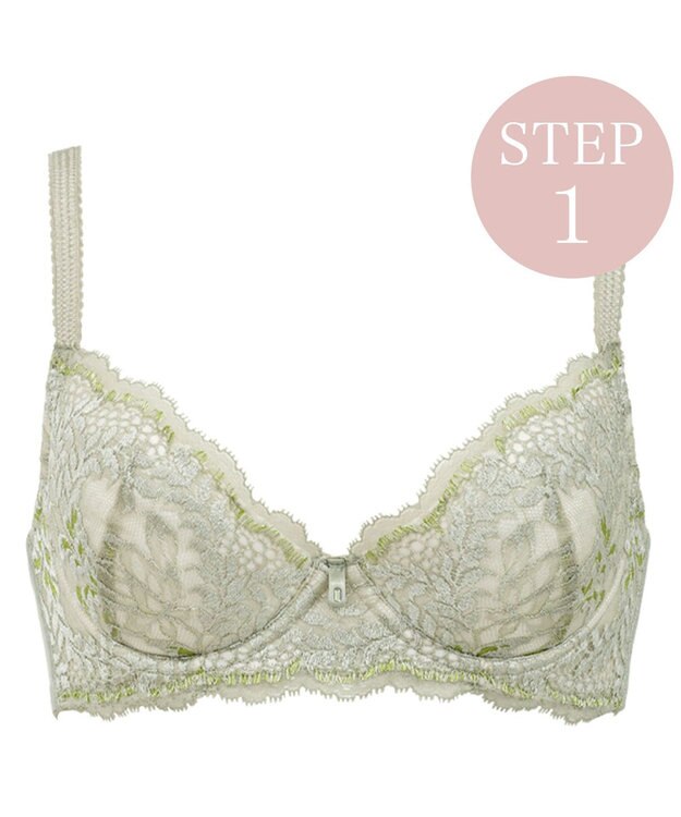 BRADELIS New York 【BRADELIS New York】ウェンディステップ１ブラ23S2 ふんわり包んで土台を作る育乳補整ブラ