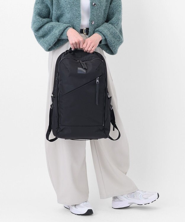 ACE BAGS & LUGGAGE W&.Day/Night トゥキ スクエアリュック B4サイズ 15.6インチPC収納 20512 ダブルアンドデイナイト ブラック