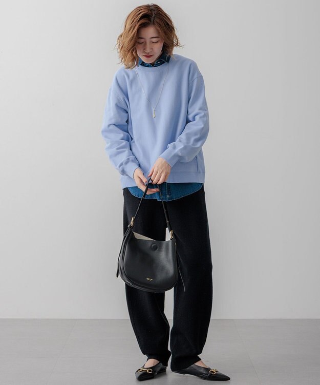 23区 【WEB&一部店舗限定カラーあり/Oggi2月号掲載】カラー スウェット アクアマリン(3月)