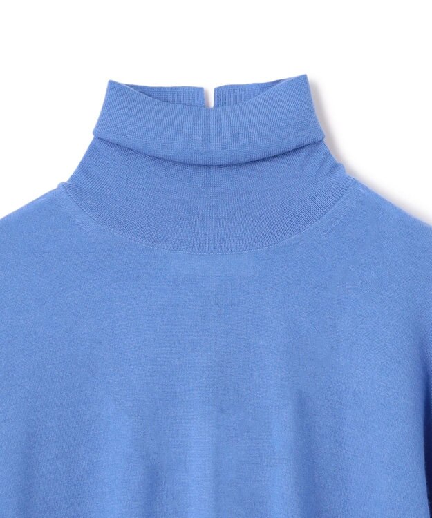 BEIGE， 【洗える】RICARD / カシミヤタートルニット Blue