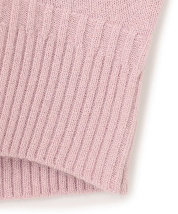 ICB 【新色追加・WEB限定カラーあり】 ソフトカシミヤミックス ハイネックニット ピンク系［WEB限定］