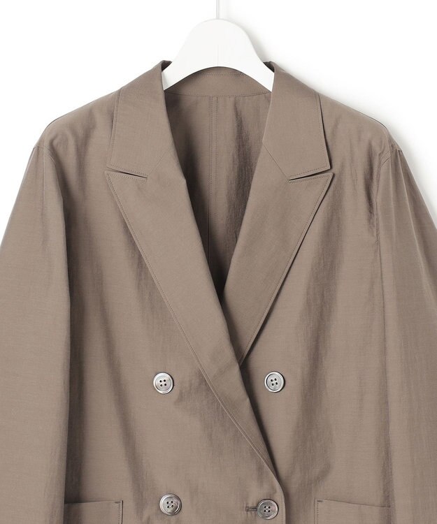 23区 【先行予約】MANTECOブライトワッシャー ダブル ジャケット ブラウン系