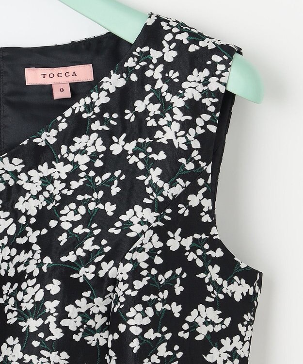 TOCCA 【洗える】PONPON MUM ドレス ブラック系