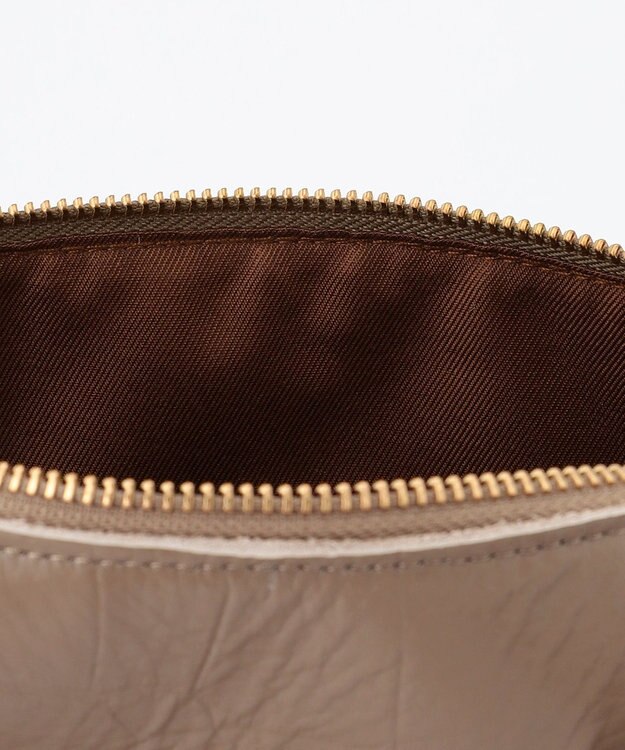 UNBILLION perche / 牛革オイル2wayテープショルダーS クロコオーク