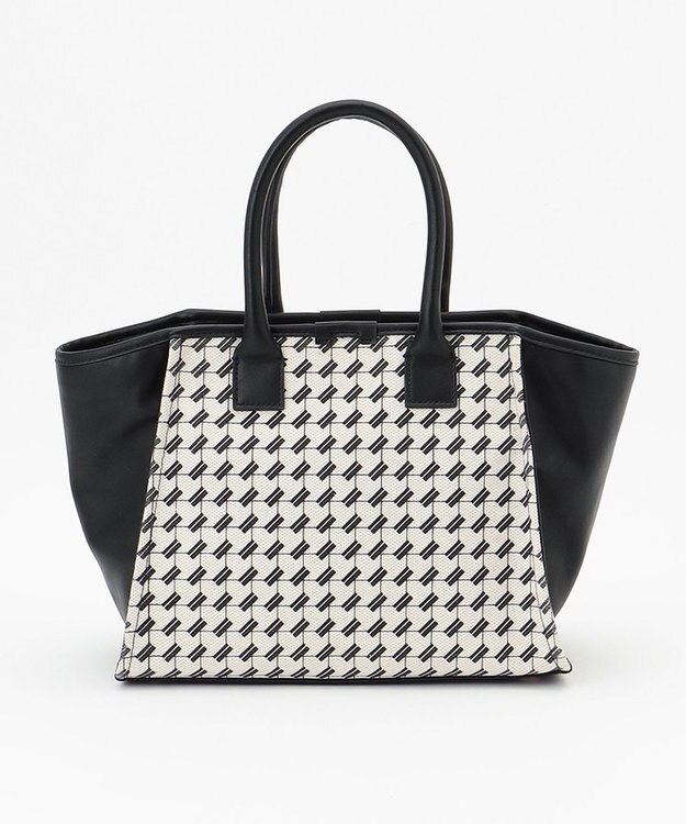 ICB プリントトート ブラック系