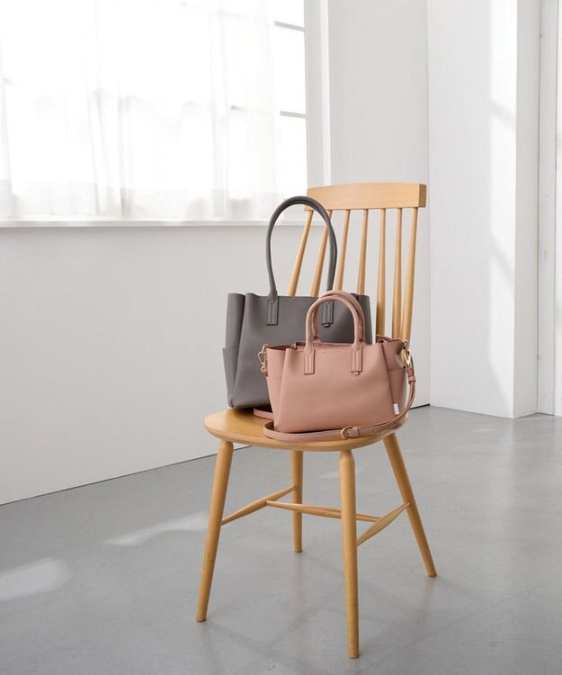 ROOTOTE 3661【きちんと感と頼れる収納力】LT.A4アーキャトルワイド.オブロング-A 02：グレー