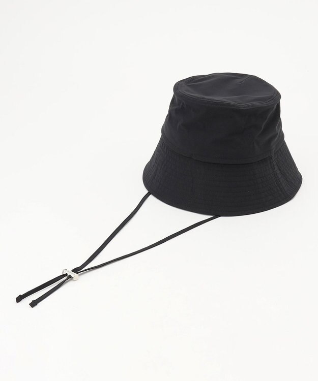 UNFILO FINE MOVE ミニマルバケットハット ブラック