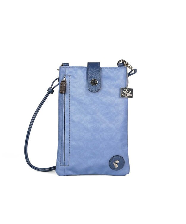 PELLE BORSA パスポートサイズショルダーバッグ Alive アライブ 4306 ブルー