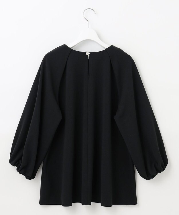 UNFILO 【セットアップ対応/ストレッチ】BEAUTY MOVE ブラウス ブラック