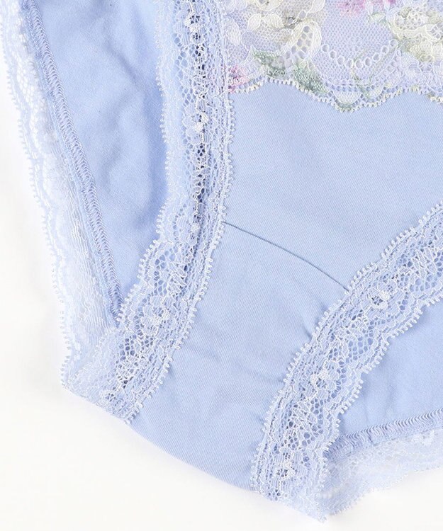 WACOAL ショーツ 【重力ケアブラ】 BXB194とペア はきこみ丈ふつう 綿混(本体) レディース PXB294 /ワコール ブルー