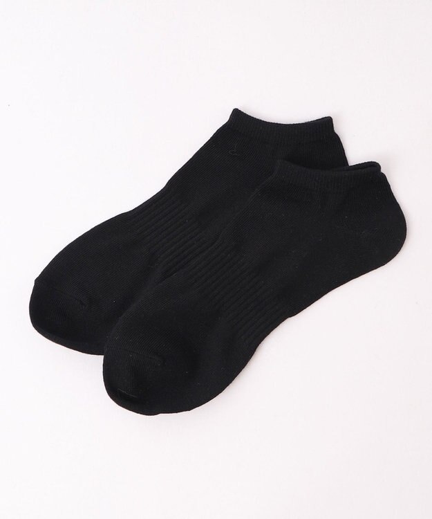 WEGO 3Pムジショートソックス ブラック