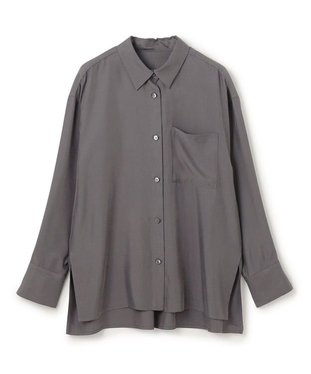 uncrave フィブリルシャンブレー ミドルシャツ スレート