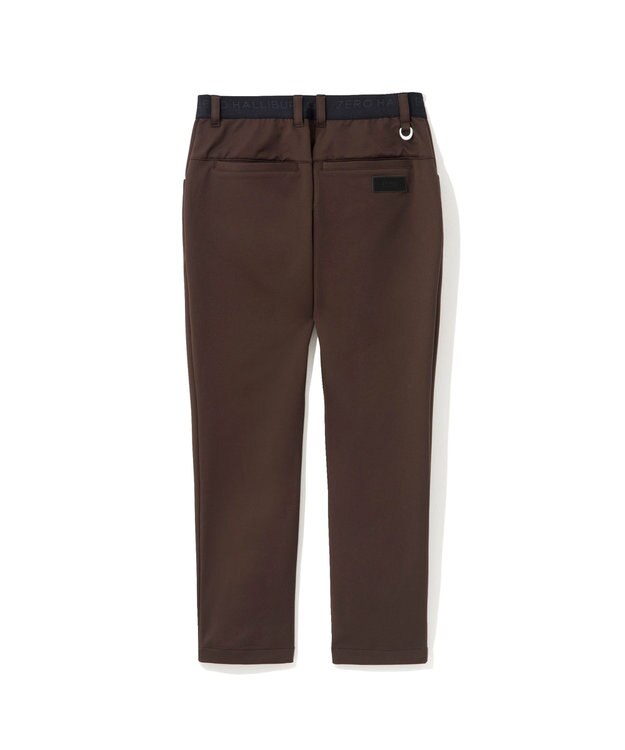 ZERO HALLIBURTON 【防透け加工】アンチシースルーパンツ 82750 洗濯可能 撥水 ストレッチ素材 ゴルフ ZHG-W11a ブラウン