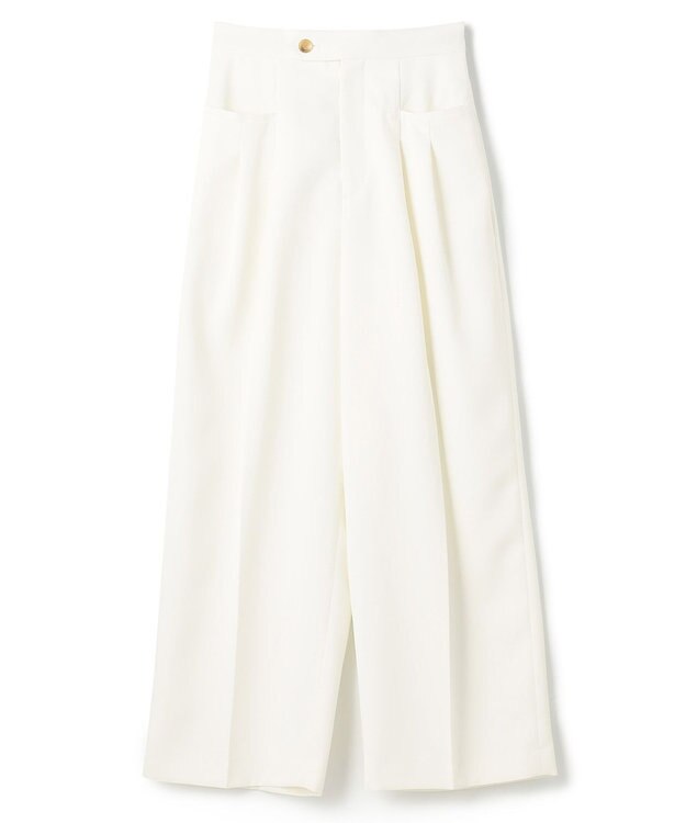 NAVE 【ReNAVE・セットアップ可/洗える/撥水加工】ホロウツイル パンツ ホワイト系