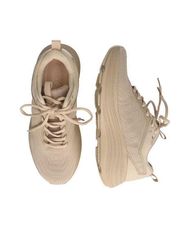 Bridget Birkin 【Bridget Birkin】スタイリッシュニットスニーカー グレー