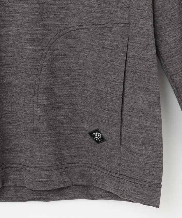 JOSEPH ABBOUD MOUNTAIN 【UNISEX】ウォッシャブルウールタートルネック ライトグレー系