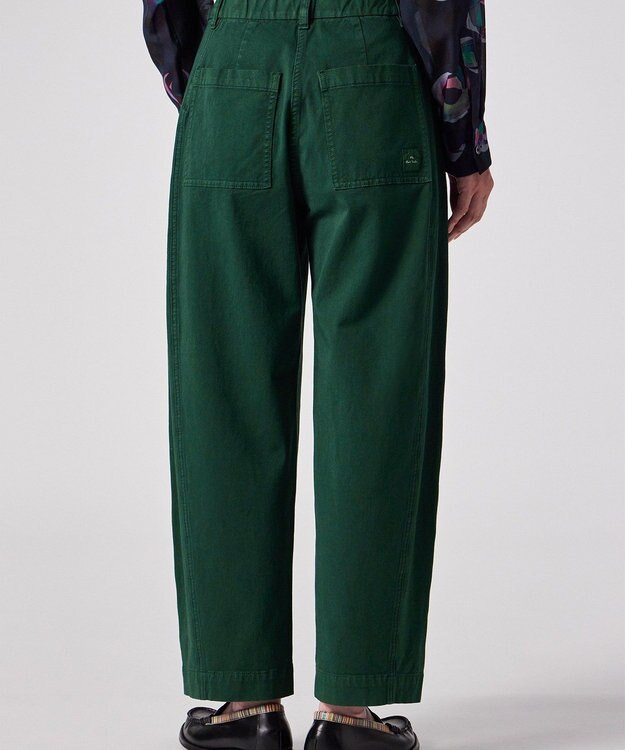 Paul Smith バレルシルエット チノパンツ オリーブ