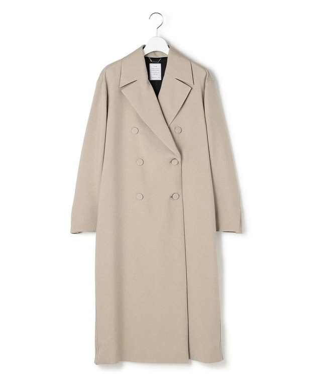 ICB L 【WEB＆一部店舗限定】SerikaWorsted  トレンチコート ベージュカーキ系