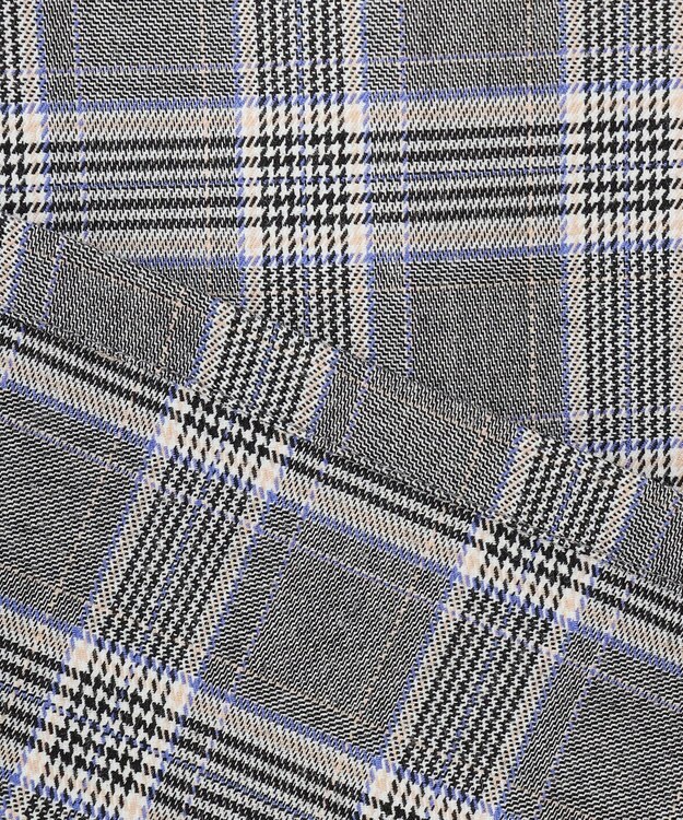 組曲 KIDS 【150-160cm】キチントチェック ジャンパースカート グレー系3