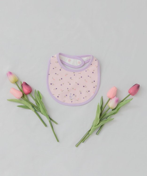 組曲 KIDS Tulips Shower スタイ ベビーピンク系5