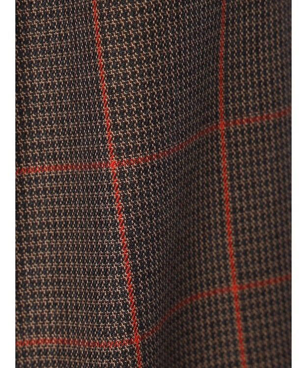 CRAFT STANDARD BOUTIQUE センタープレスチェックパンツ Check Brown