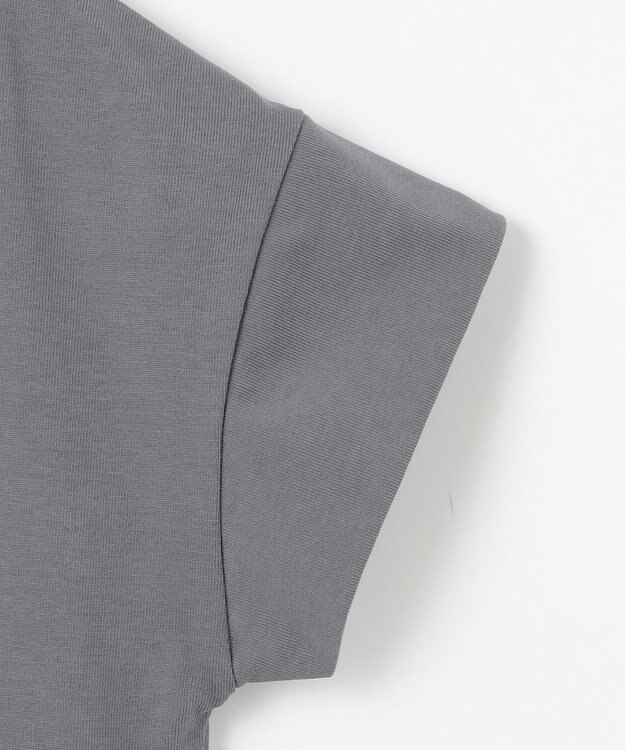 ANY エンブロイダリーロゴTシャツ チャコール