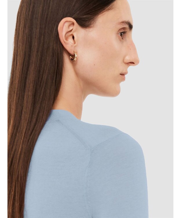 JOSEPH 【洗える】キャッシュエアー　カーディガン Faded Sky