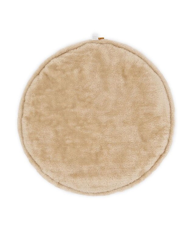 PET PARADISE スヌーピー  遠赤外線 丸マット 《てくてく》S 径70cm オレンジ