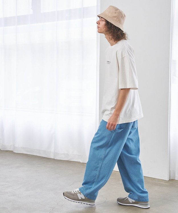 J.PRESS YORK STREET 【UNISEX】フォトプリント Tシャツ ”New York Subway” ホワイト系