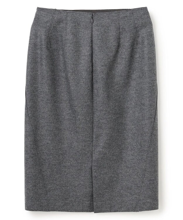 BEIGE， 【Lsize・セットアップ対応】CORBY / ウールタイトスカート C.Gray
