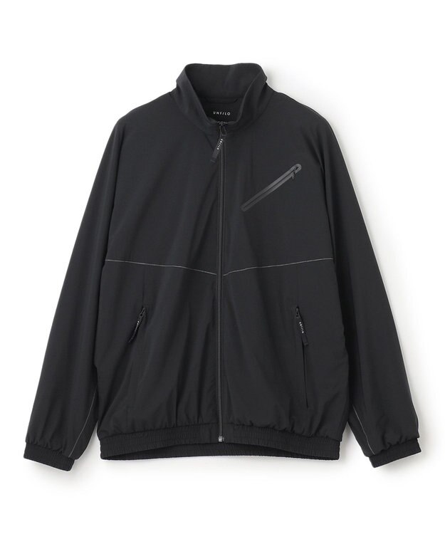 UNFILO MENS ライト ハイストレッチムーブ トラックジャケット [24年商品] クロ