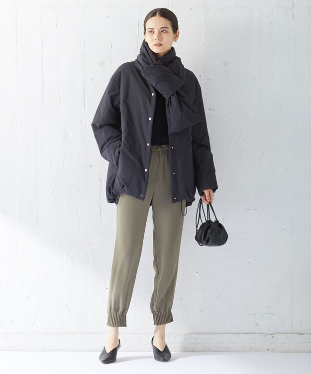 ICB L パディングジャケット ブラック系