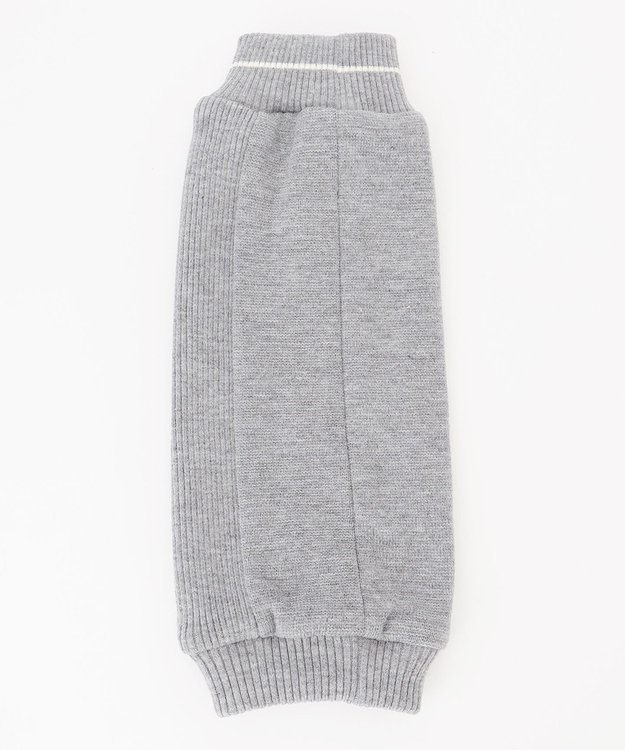 23区GOLF 防風機能付きの裏地で足元あたたか【WOMEN】ニット レッグウォーマー ライトグレー系