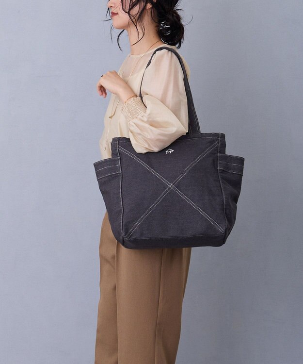 MioFIRANO BRACE A001 トートバッグ A4サイズ対応 GRAY