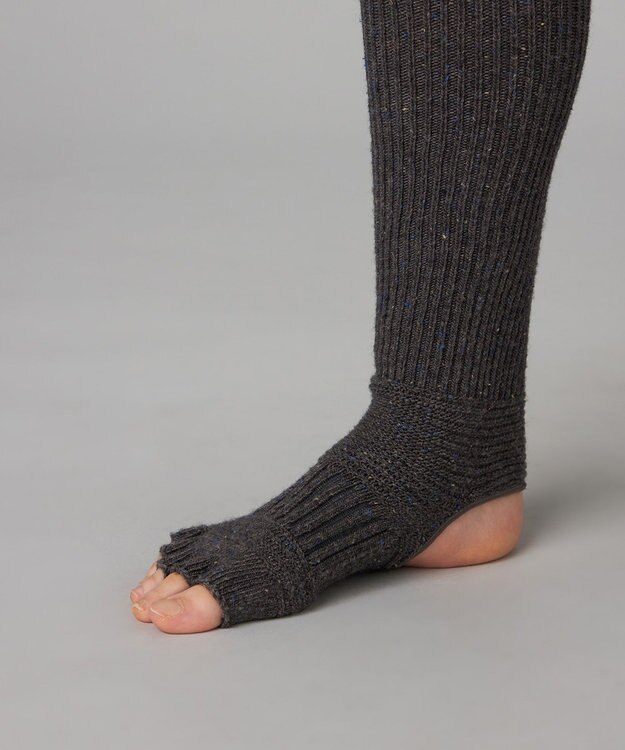 Chacott Chacott BALANCE 150309リブロングトレンカ ダークグレー