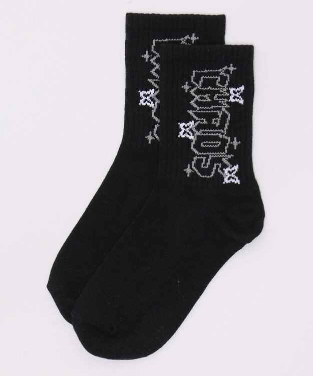 WEGO CHAOSリブソックス ブラック