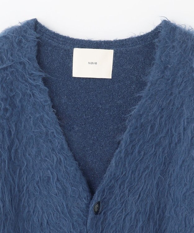 NAVE 【Nave】モヘアシャギー カーディガン ブルー系