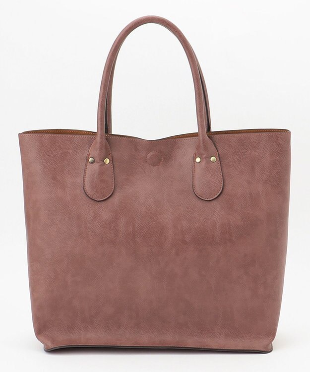 UNBILLION 【テレビ ドラマ着用アイテム】Otias シュリンクタイプ合皮トートバッグ ピンク