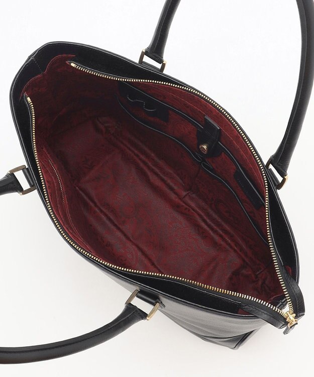 JOSEPH HOMME 【PELLE MORBIDA】 　横型トートバッグ ブラック系