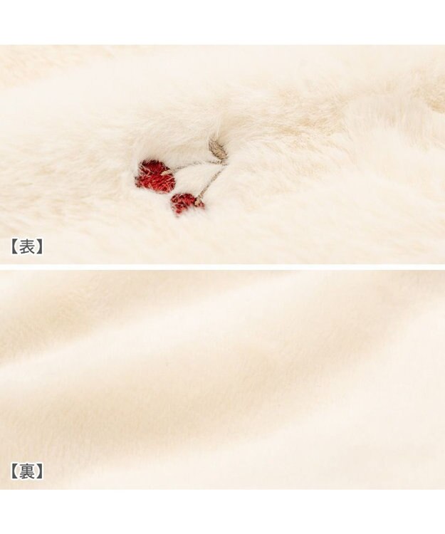 PET PARADISE ペットパラダイス チェリー ポンチョ 《ホワイト》 小型犬 オフホワイト