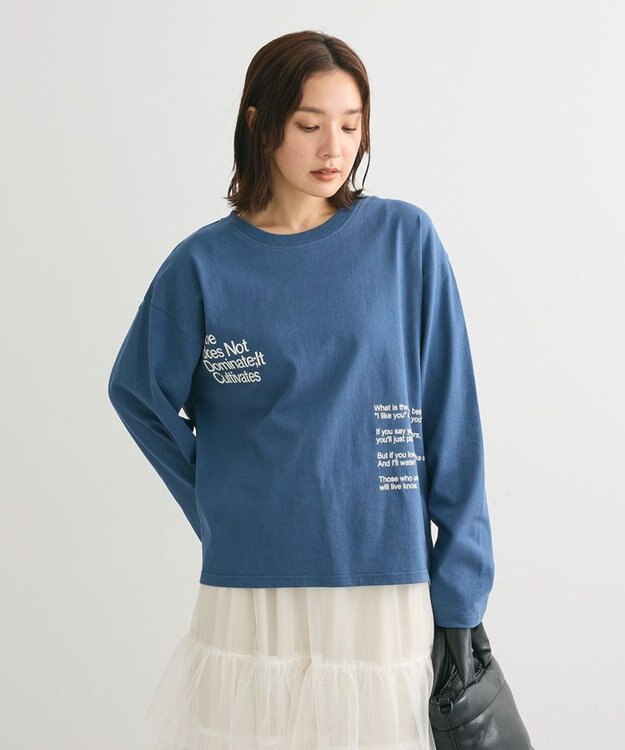 Green Parks ・ＥＬＥＮＣＡＲＥ　ＤＵＥ　２ロゴｐｔロンＴＥＥ Blue