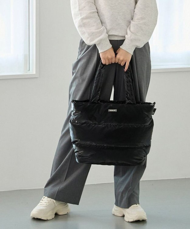 ROOTOTE 3685【弾む軽さフェザールー】FE.ミディアム.モダーン-A 01：ブラック