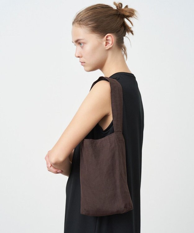 ATON HEMP OXFORD | スモールバッグ - UNISEX BROWN